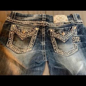 Miss me jeans size and 30x35, easy boot